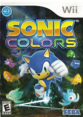 Sonic Colors box cover front